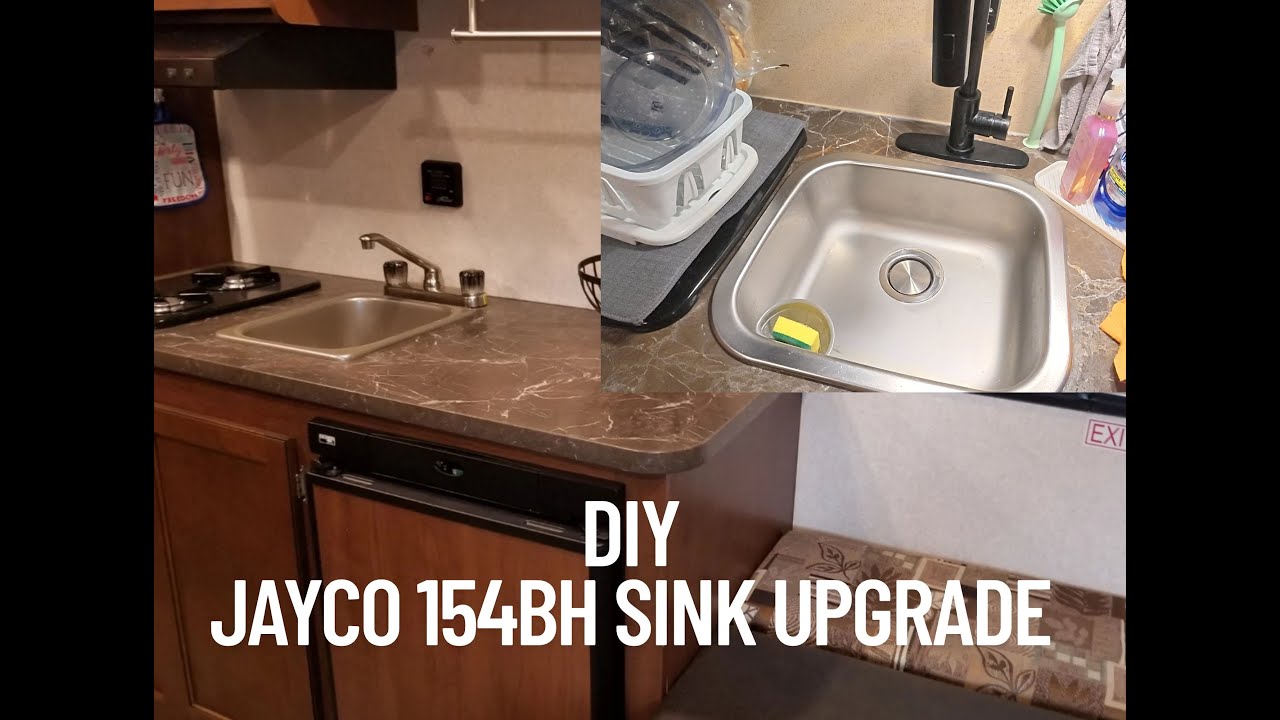 RV Sink Upgrade! Bigger IKEA FYNDIG in Our Jayco 154BH