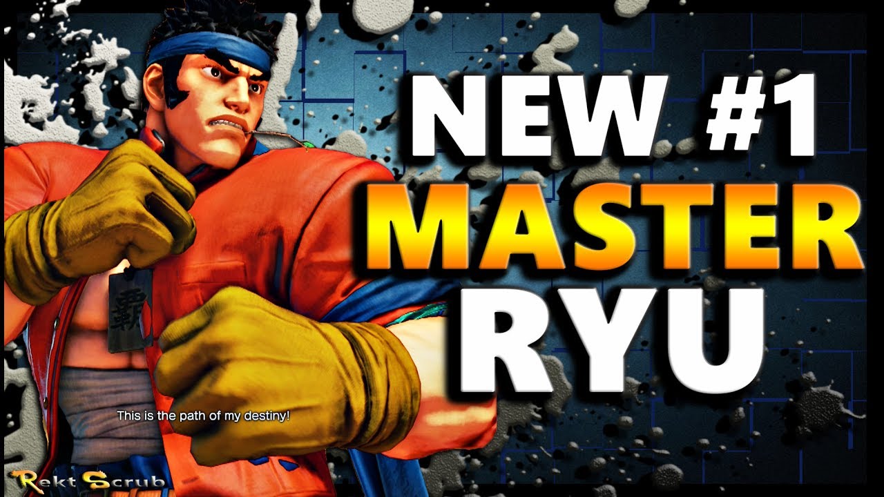 SFV - That Beastly Ryu ( OtaniRyu ) Now Master Rank  - SF5