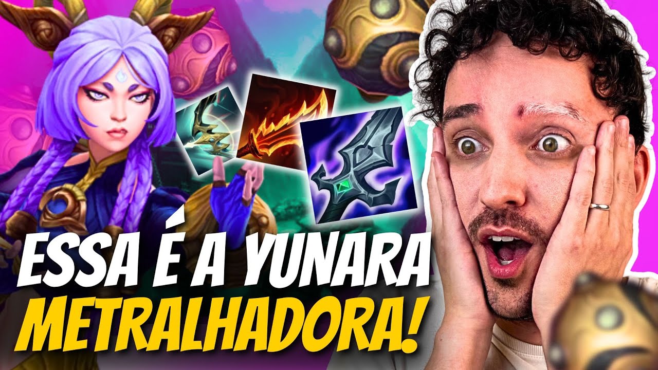 TESTEI A NOVA BUILD DA YUNARA ON HIT!