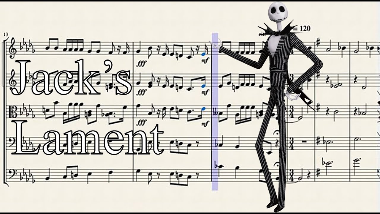 Jack's Lament (From The Nightmare Before Christmas) | Orchestral Arrangement