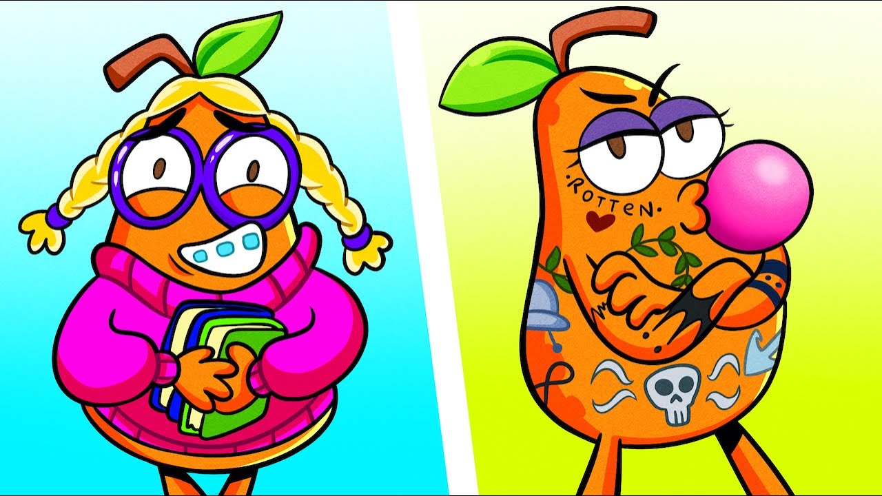 GOOD vs BAD || Funny Situations by Pear Couple