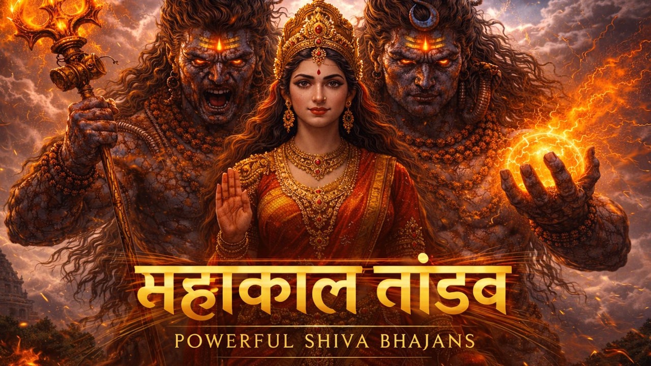 Adiyogi Mahakal Tandav – Shiva Bhajans Nonstop | Om Namah Shivaya Meditation Music