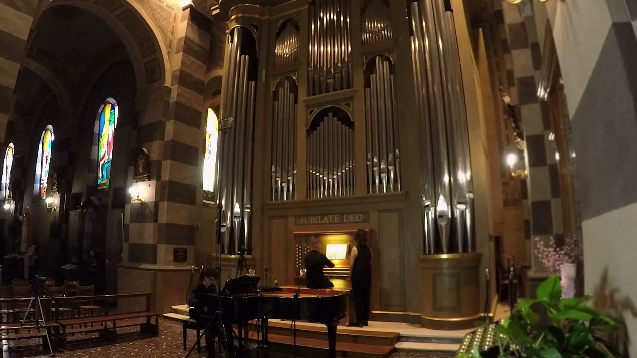 Pietro A. Yon: Concerto Gregoriano (organ and piano version) II Mov. Adagio