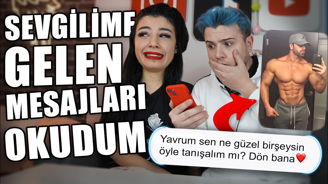 SEVGİLİMİN DMLERİNİ OKUDUM ! ( TARTIŞTIK / KİM BU MESAJ ATAN ERKEKLER !! )