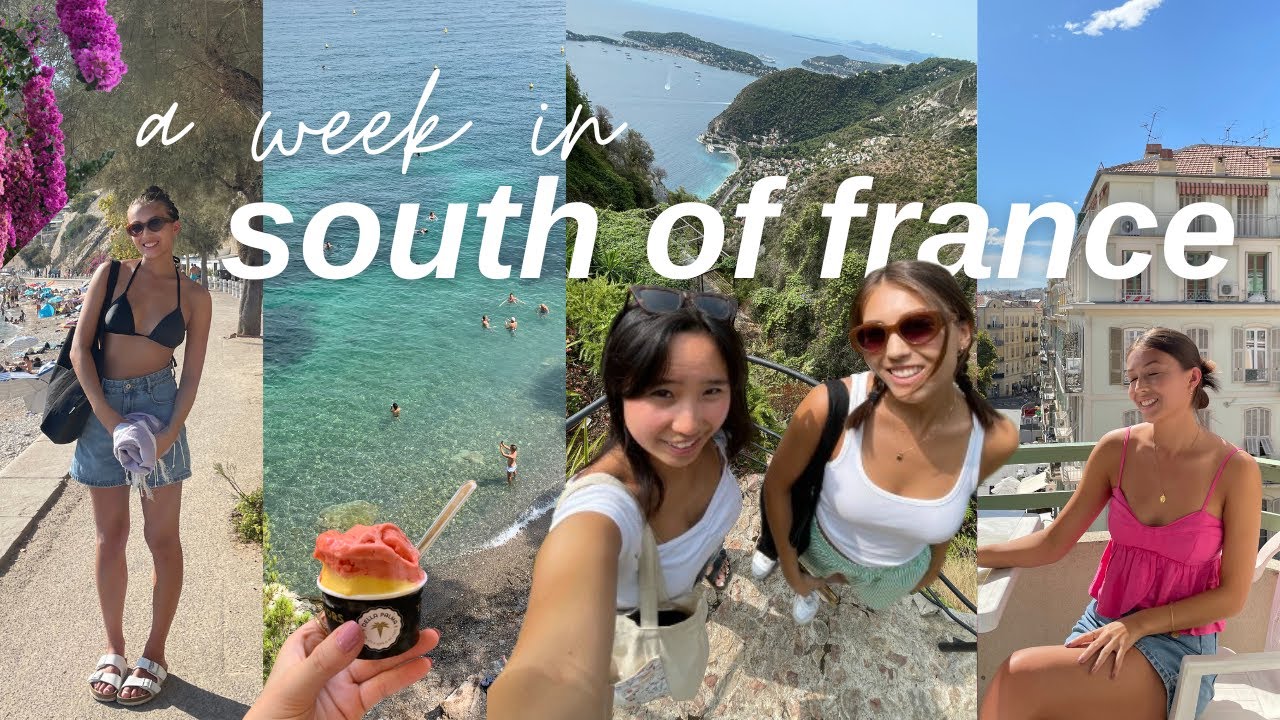 south of france travel vlog *beach days, day trips, exploring nice [france diaries]