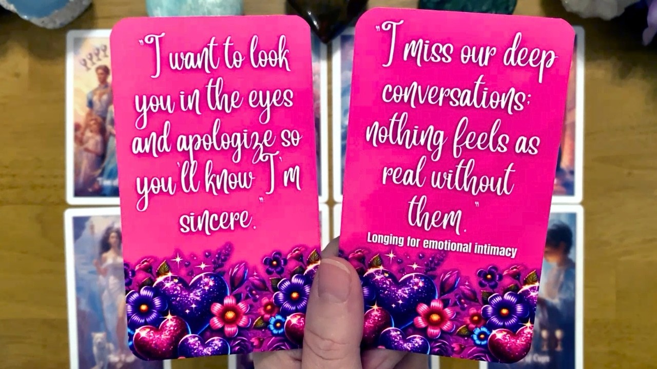 A CONFESSION IS COMING! THEY WANT TO LOOK YOU IN THE EYES AND TELL YOU THIS! ❤️ (LOVE TAROT READING)