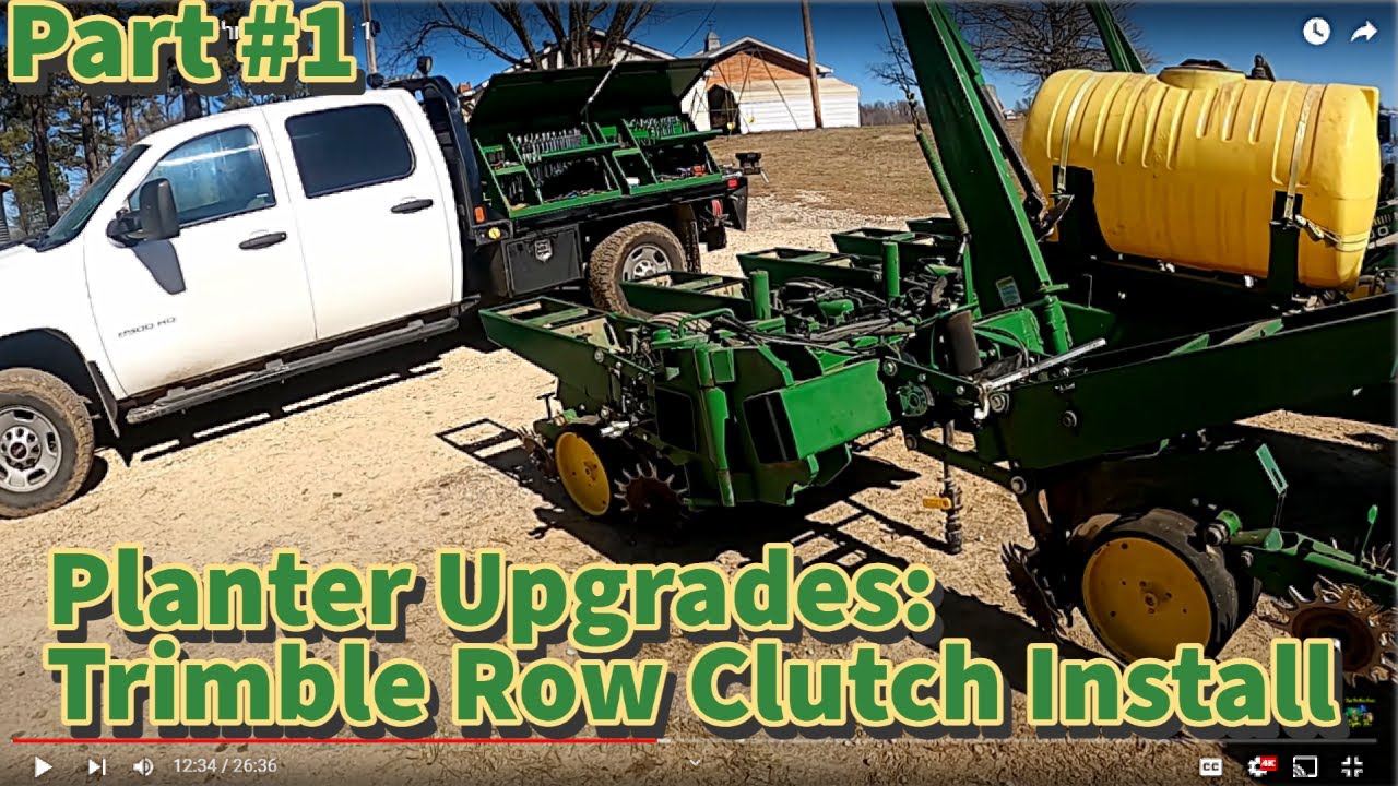 New Technology on a 44-Year Old Planter:  Trimble Row Clutch Upgrades