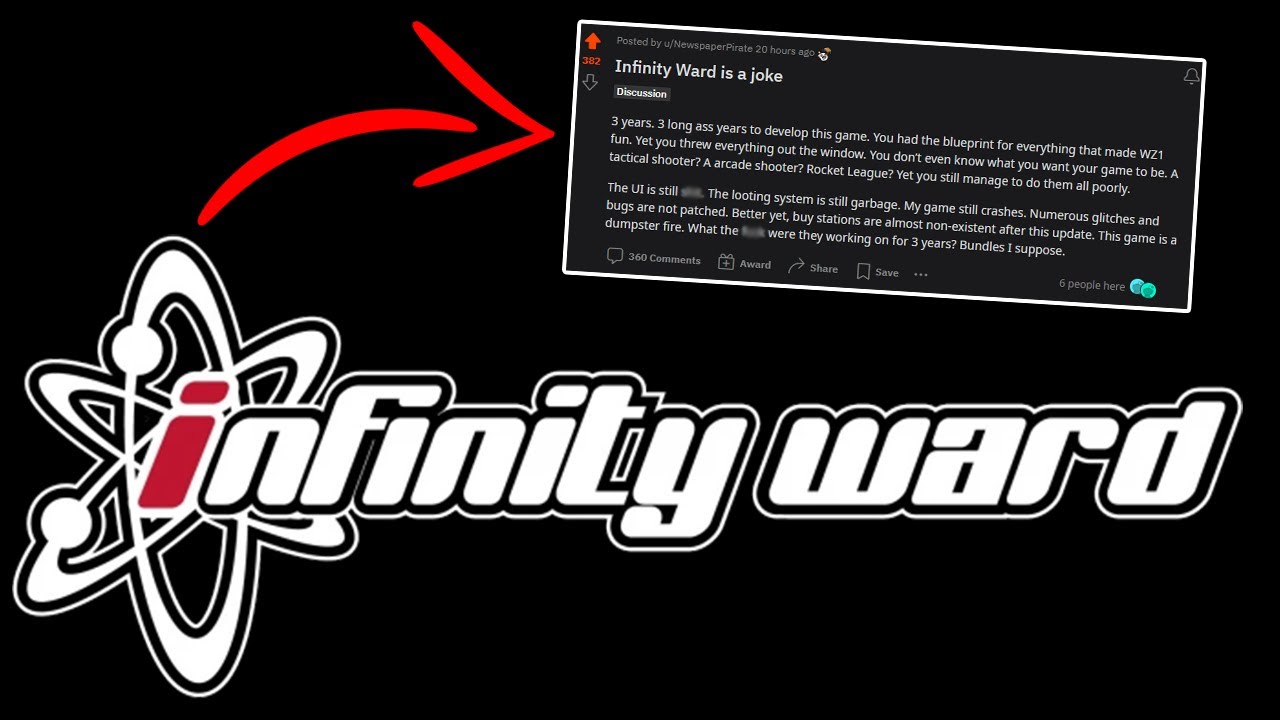 Embarrassing. Infinity Ward needs to be fired.