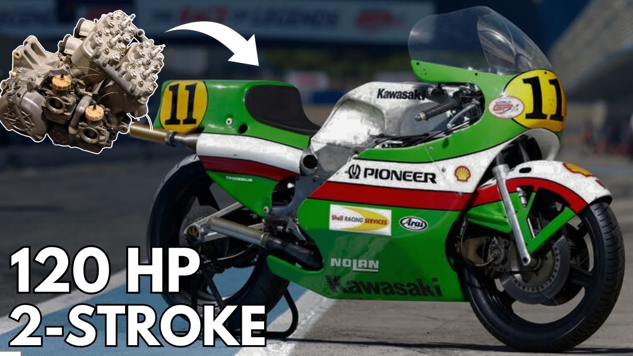 Kawasaki's most powerful Two stroke motorcycle ever