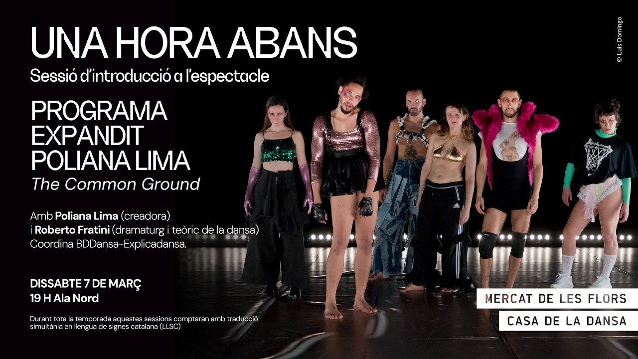 UNA HORA ABANS · Sessió introductòria de 'The Common Ground', de POLIANA LIMA