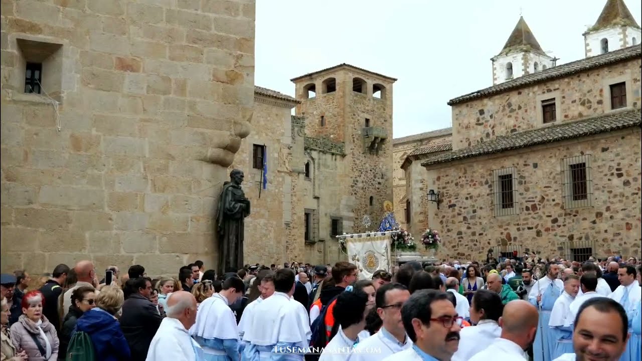 Subida de la Virgen de la Montaña en directo