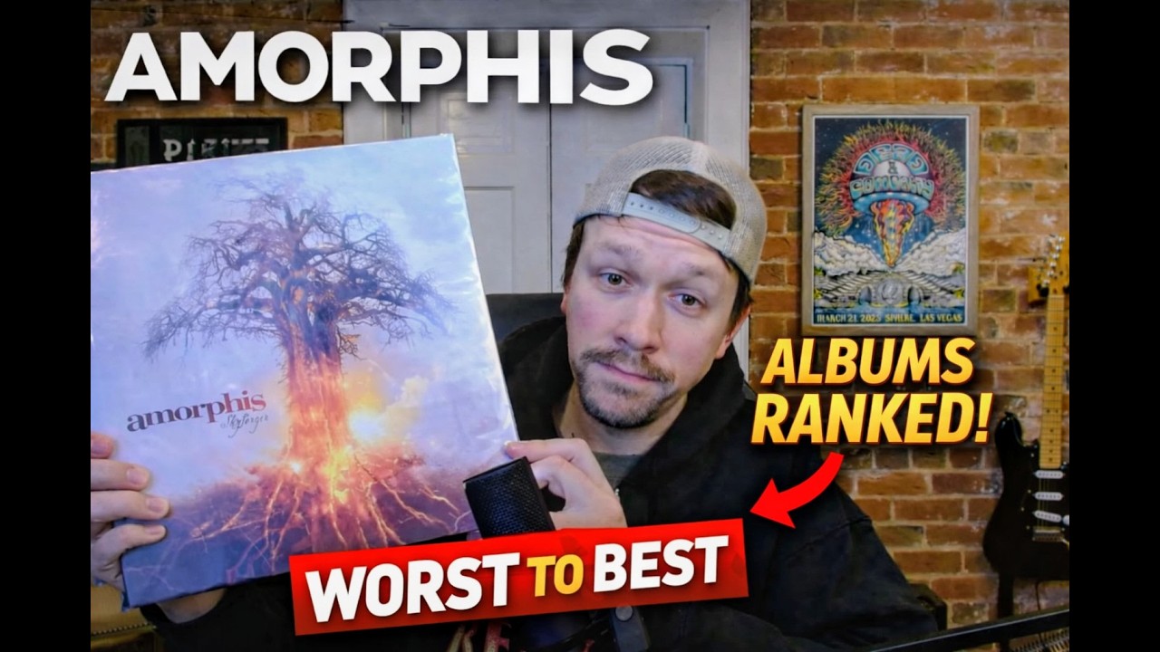 Amorphis Albums Ranked WORST to BEST (Full Discography Ranking)