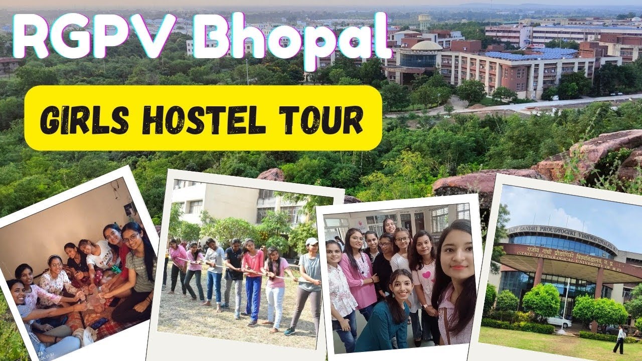RGPV Bhopal Girls' Hostel: Hostel Tour & Facilities...🤟🏻😊