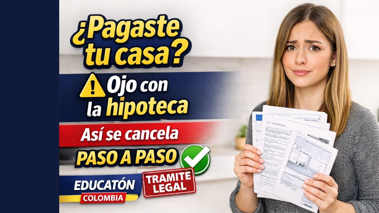 ⚠️ Pagaste tu casa y NO has cancelado la hipoteca? Así se hace paso a paso