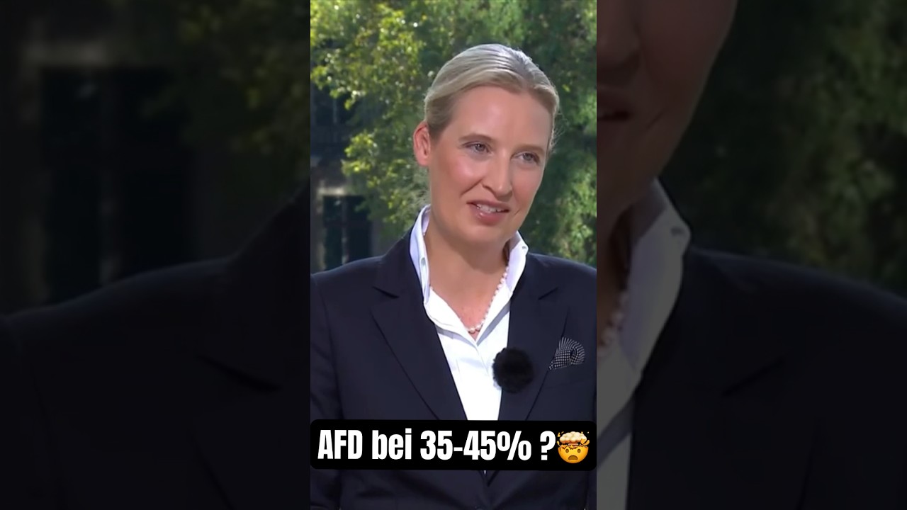💥UNGLAUBLICH💥 Wahlprognose von Alice Weidel - AFD