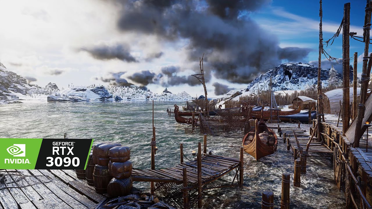 4K60 AC Valhalla RTX 3090  - RAYTRACING - ULTRA Cinematic GRAPHICS SHOWCASE - Photorealistic reshade