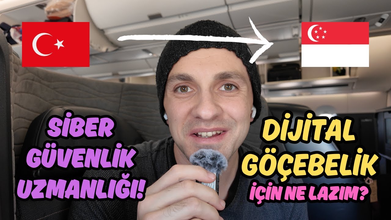 🧠 Singapur’a Dijital Göçebelik Seyahat Deneyimi ✈️ | Beyin Haritası Serisi #1 🌍
