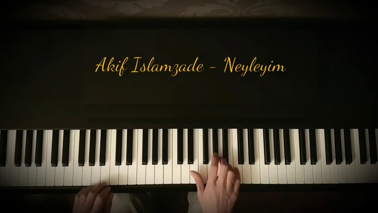 Akif İslamzadə - Neyləyim (Ala gözlüm) | Piano Cover