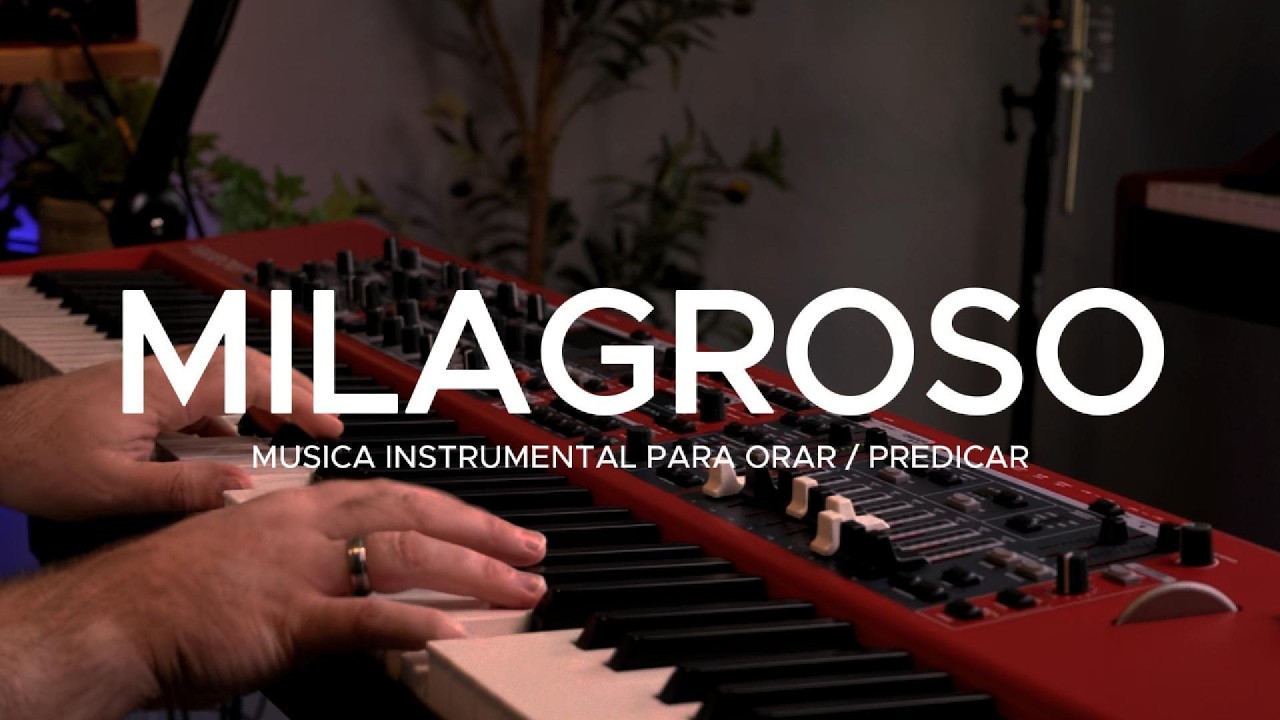 [1 hora] Música para ORAR - MILAGROSO ABRES CAMINO - Piano instrumental - ALABANZA Y ADORACIÓN