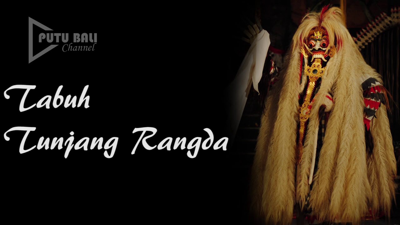 TABUH TUNJANG RANGDA