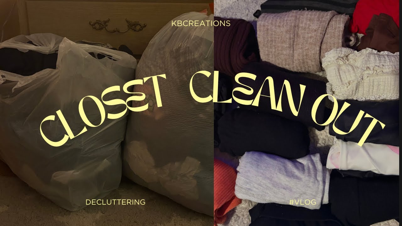 Wardrobe Declutter: Let’s ￼ get rid of clothes I don’t wear anymore! 🌸