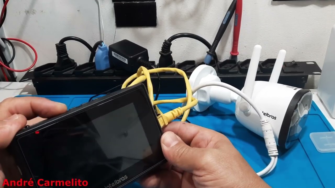 Acessar câmera im5 S por cabo