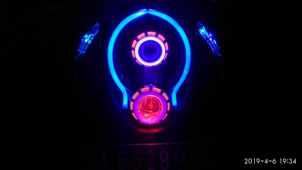 tutorial pasang lampu alis terbaru Honda Scoopy fi,