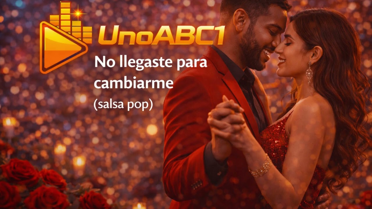 No llegaste para cambiarme(salsa pop)