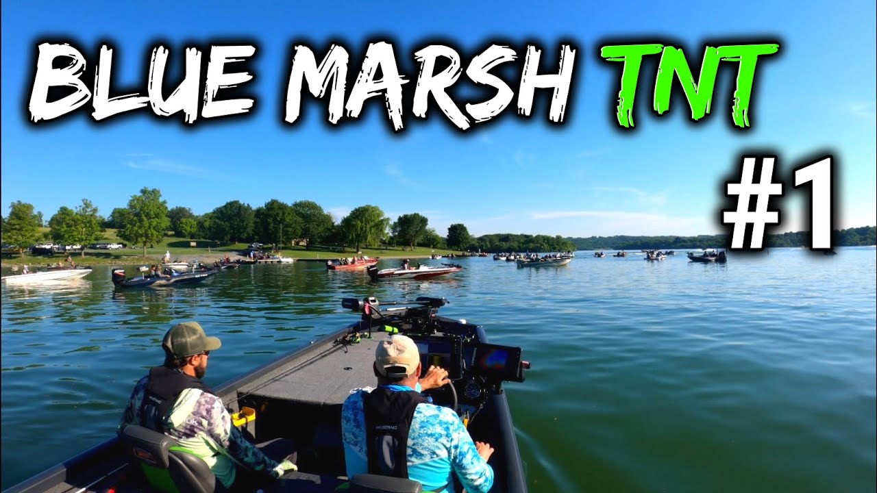 My FIRST Bass TOURNAMENT – Blue Marsh Lake 