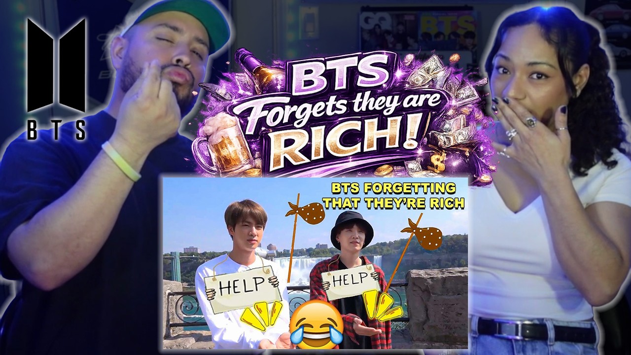 Реакция на то, как BTS забыли, что они богаты!