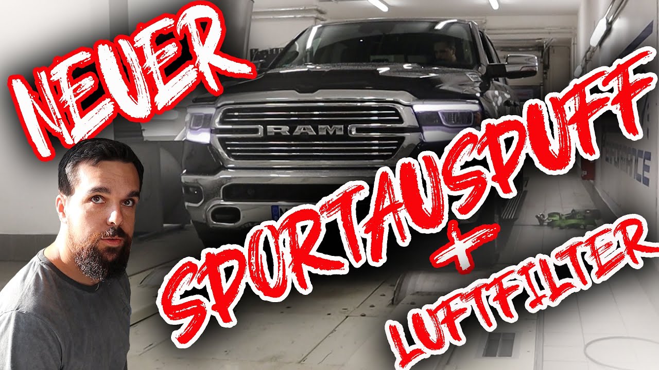 Geigercars - RAM 1500 NEUER SPORTAUSPUFF + LUFTFILTER | US PICKUP TRUCK 2019