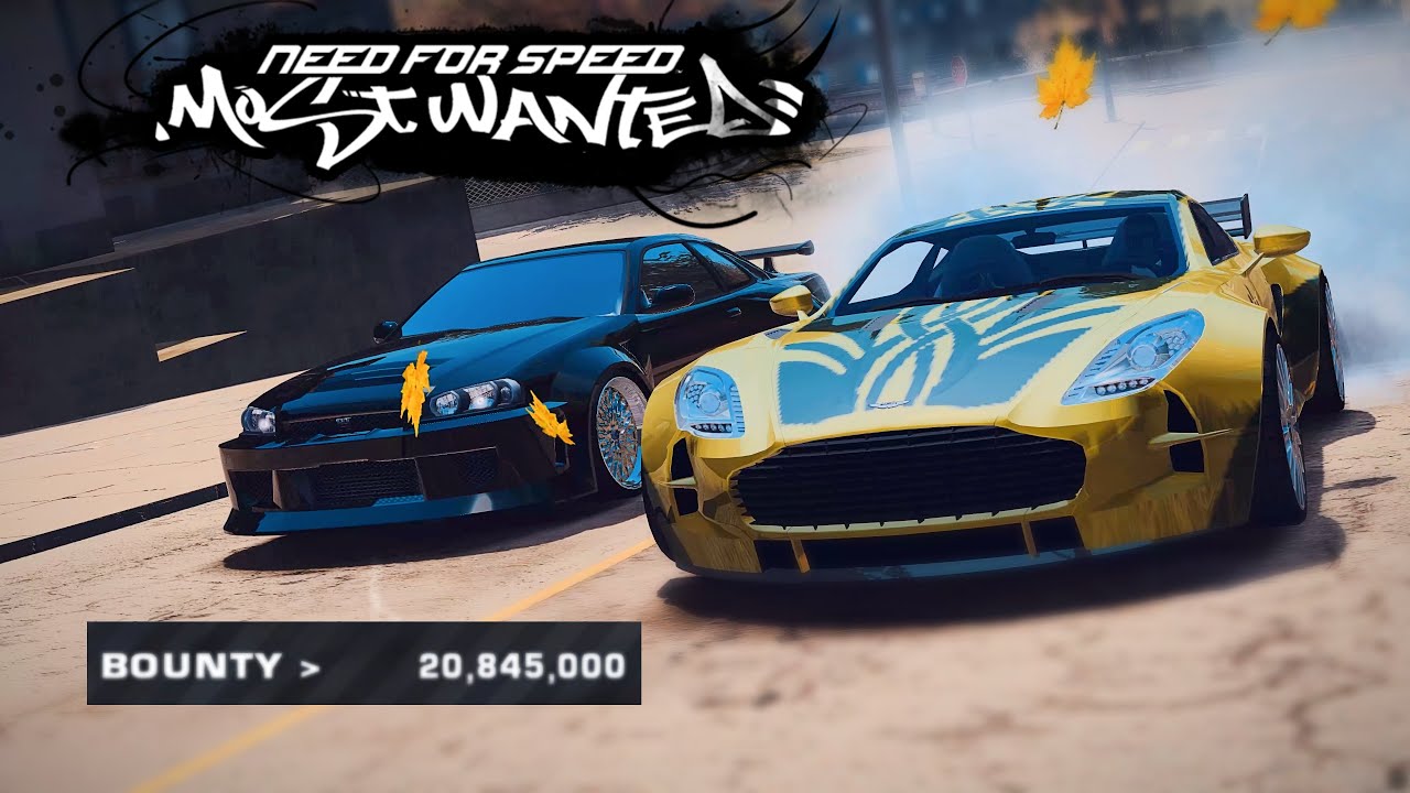 NFS MW | Ronnie faster | Blacklist 3 | 20.000.000 bounty Spikes, Police Level 10 can't escape | 80%