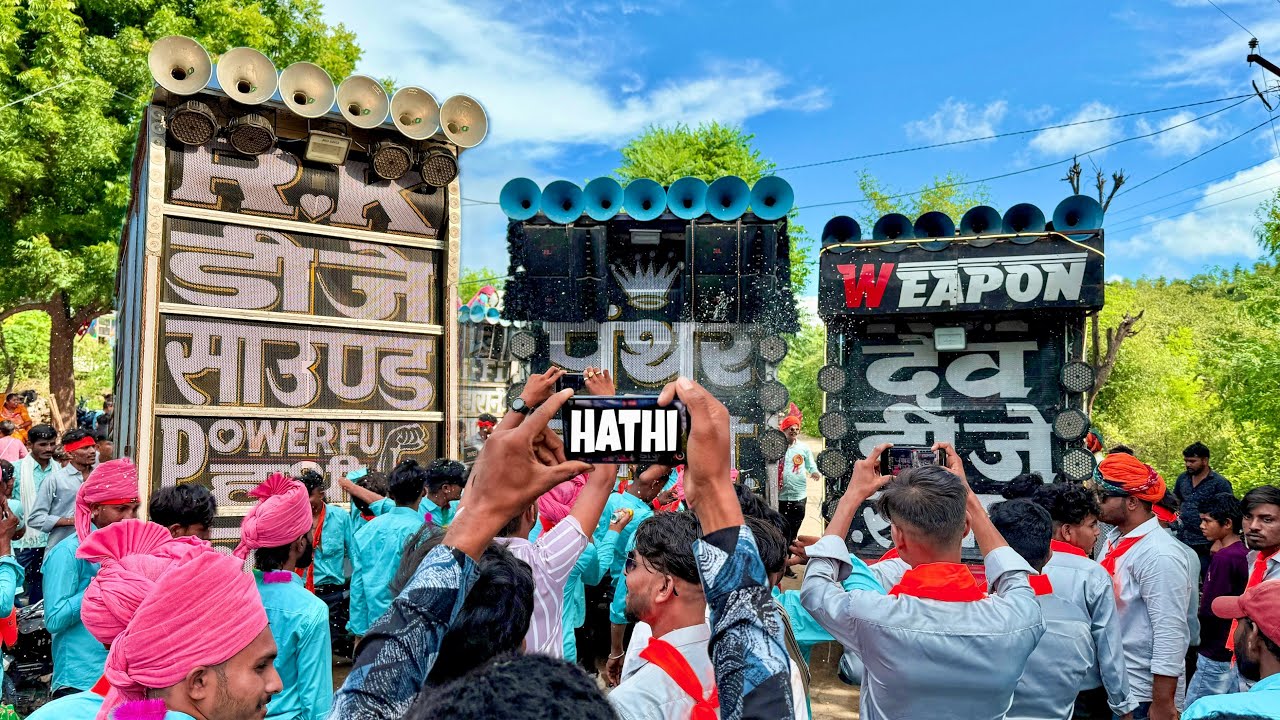 Epic DJ Battle 🔥 | RK DJ Kaklana Vs Dev DJ Samapa | Sound System King 2025 RK 👑