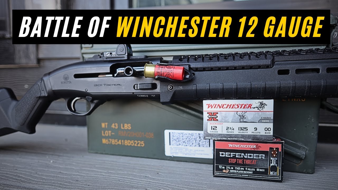 12 Gauge Pattern Test: Winchester Super X vs Defender