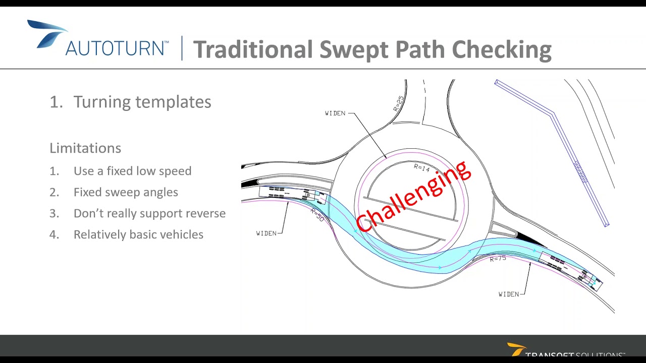 AutoTURN Tips Seminar AutoTURN Basics - SmartPath™ Tools