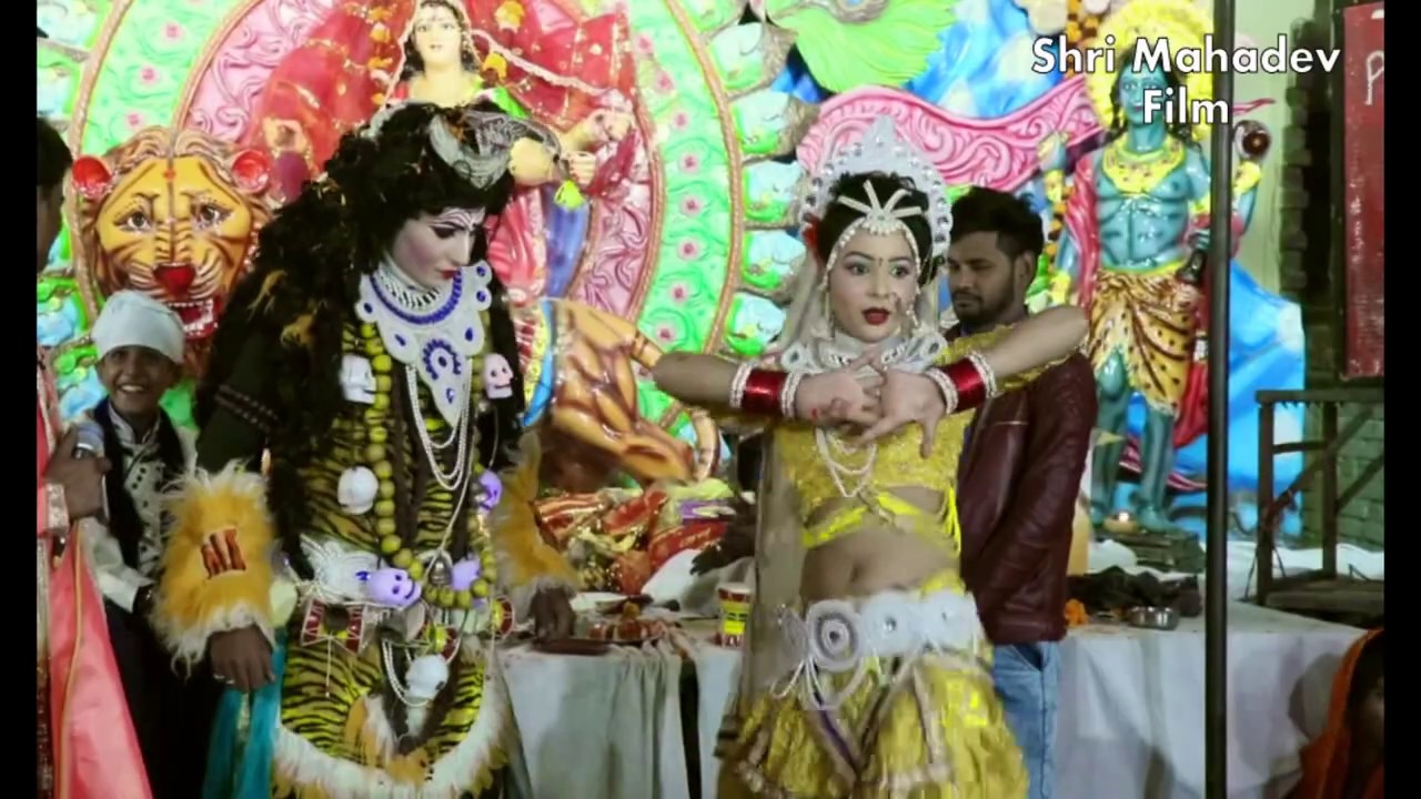 White Bhang Ragad Lade Shankar Parvati Jhanki By Sulabh Parjapati Jhanki