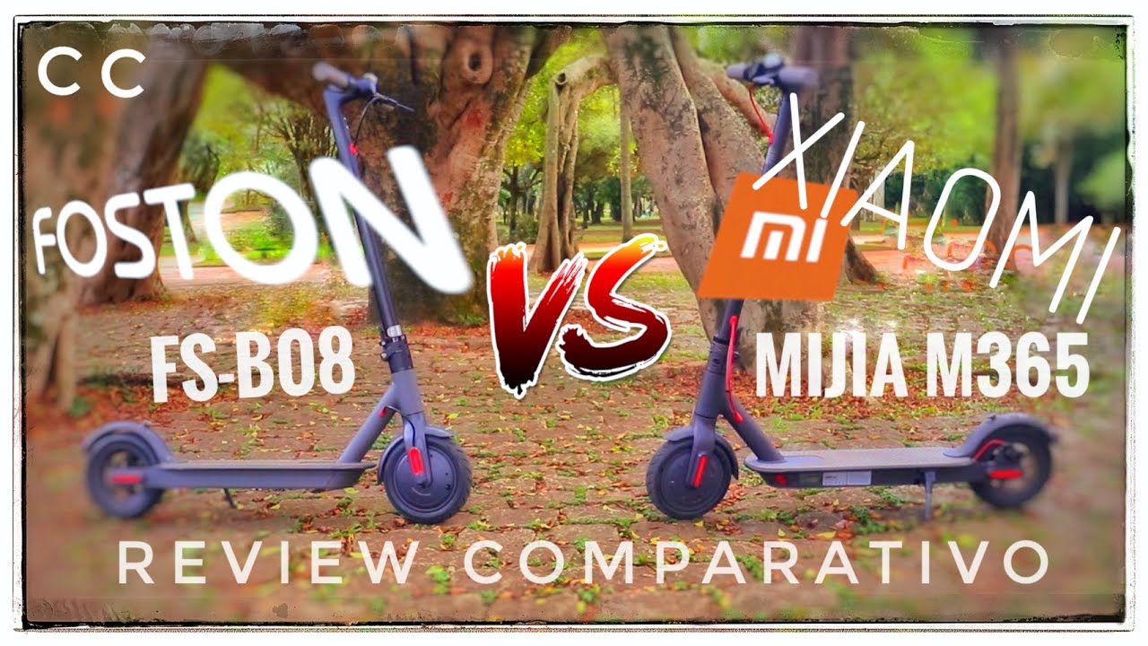 Comparison + Review Xiaomi M365 and Foston FS-B08