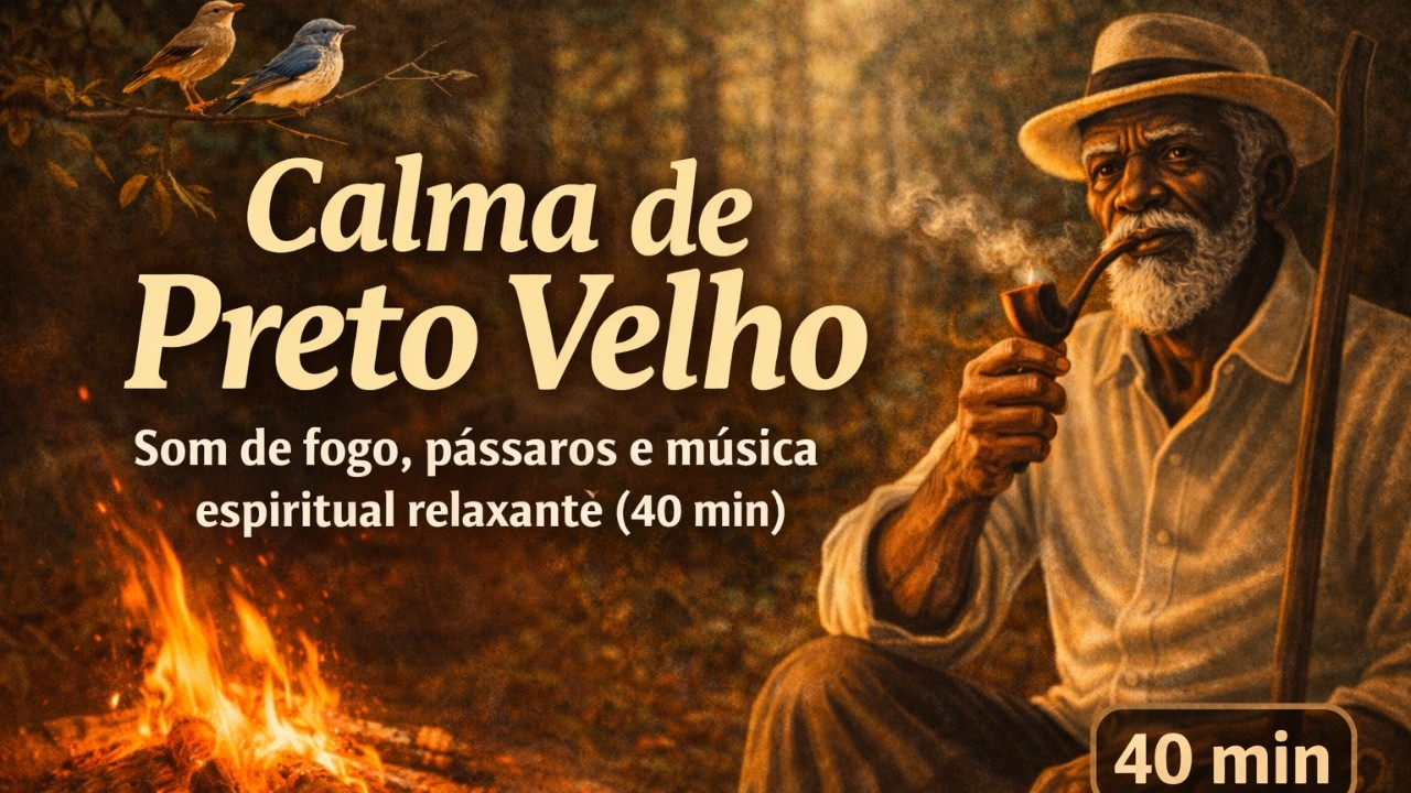 Calma de Preto Velho Áudio Espiritual Fogo