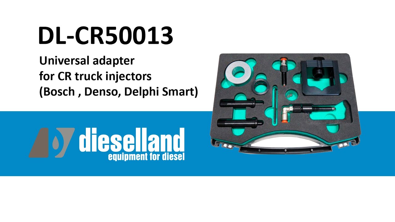 DL-CR50013. Universal Adapter for checking CR injectors (part 1)