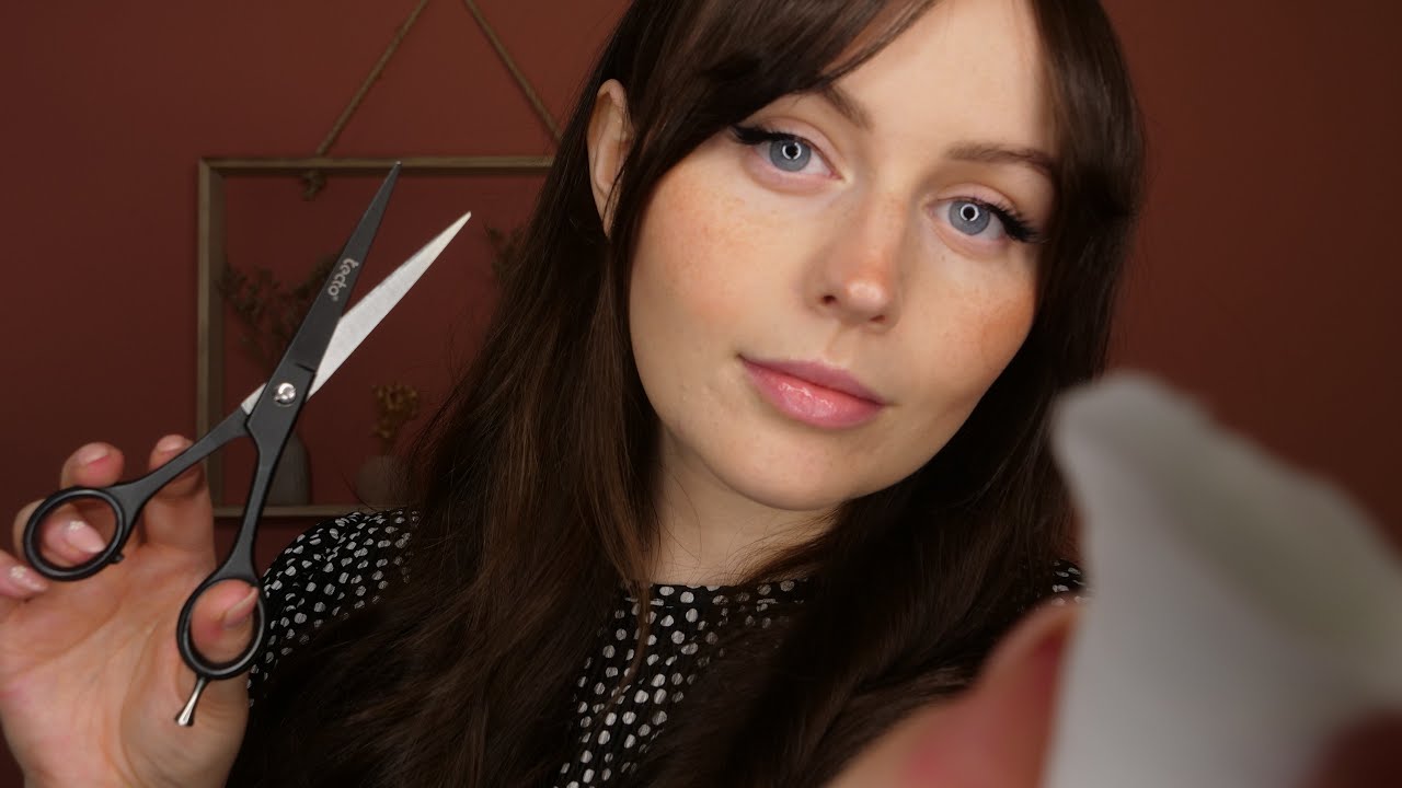 ASMR for Men | Barbershop Pampering Layered Sounds - Haircut, Skincare + Eyebrows