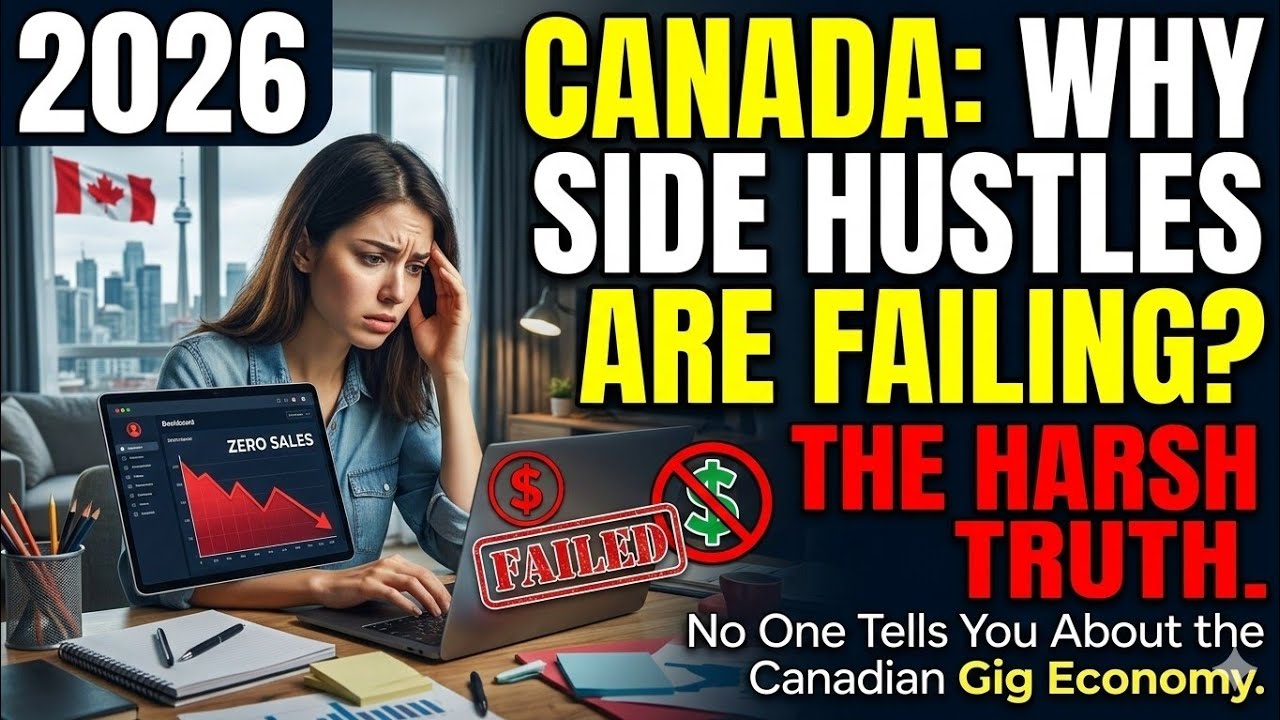 Why Side Hustles Are Failing in Canada in 2026 | The Harsh Truth No One Tells You