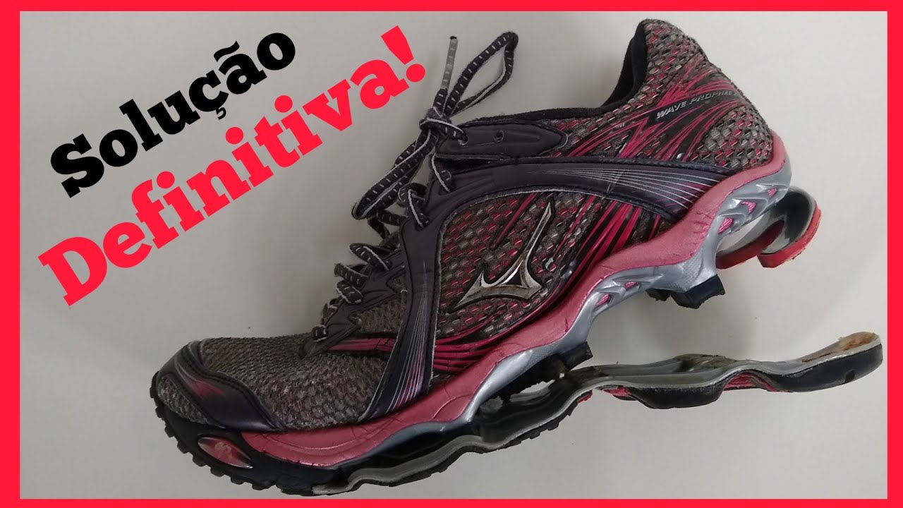 🆘 COMO CONSERTAR O SOLADO DO TÊNIS MIZUNO WAVE PROPHECY | HOW TO REPAIR MIZUNO WAVE PROPHECY SHOES