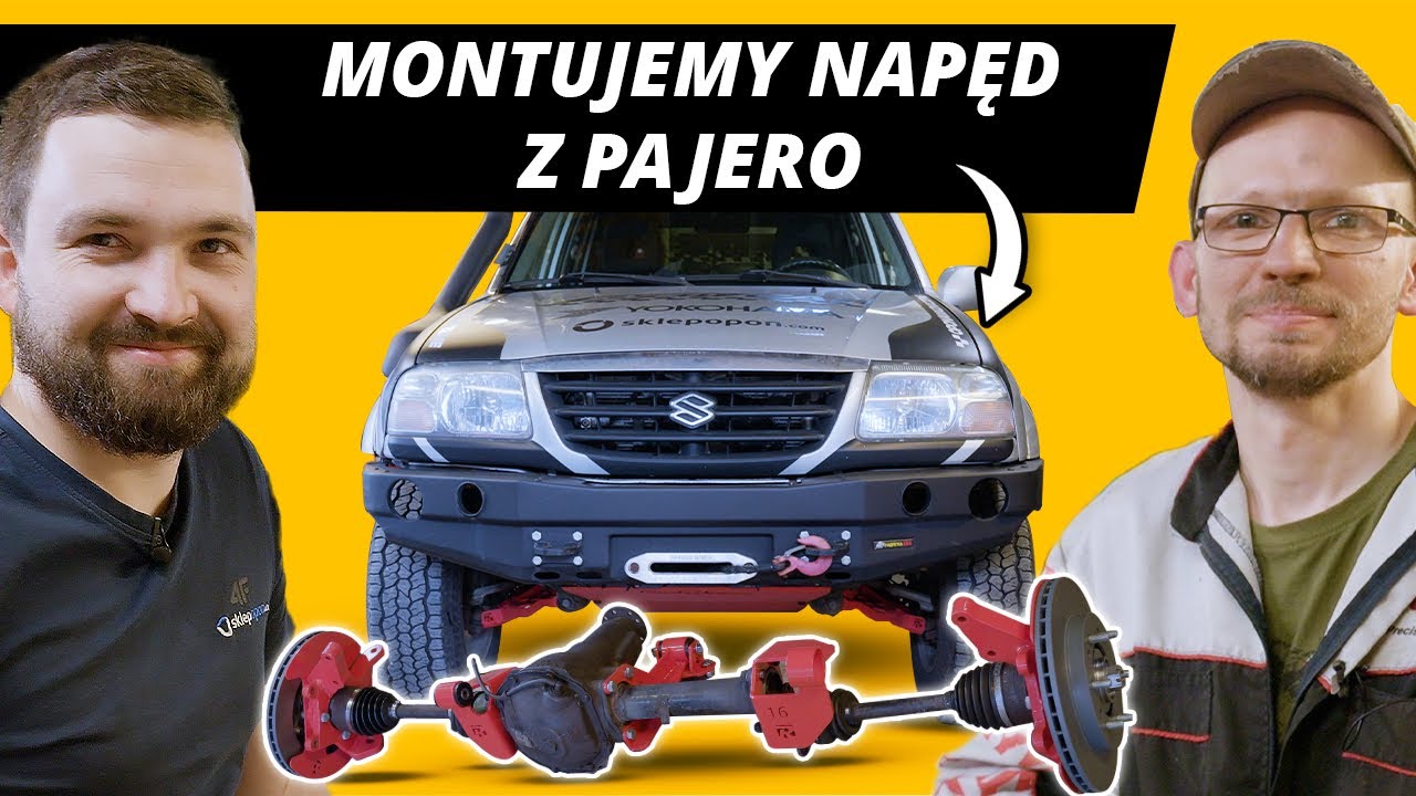 Zakładamy most z Pajero do Grand Vitary! Testujemy nowe rozwiązanie od @RadzikOne.