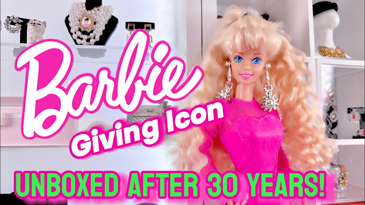 Barbie Is Giving ICON | Earring Magic Barbie 1992 Unboxing