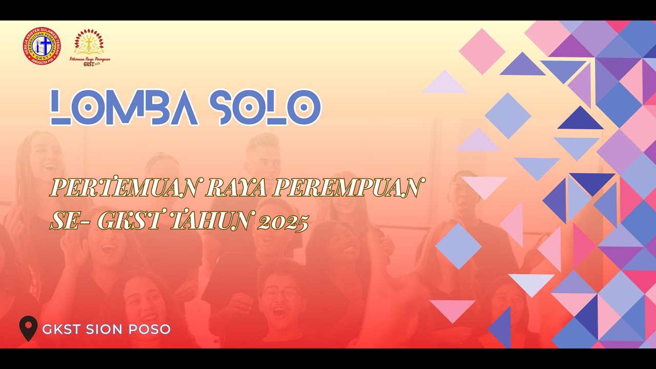 🔴LIVE STREAMING - PRPrG GKST 2025 - LOMBA SOLO