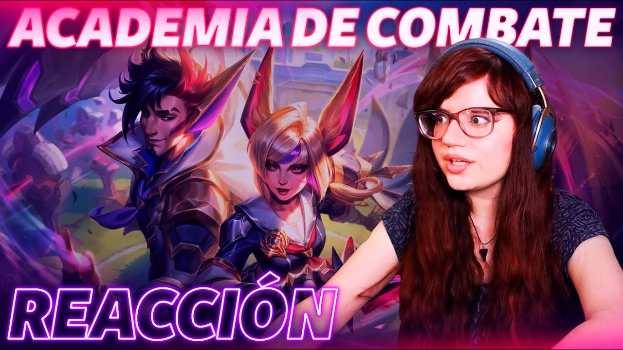 Skins Academia de Combate 🎓 + Tráiler Clase BABYLON 📒 Reacción en vivo ✨