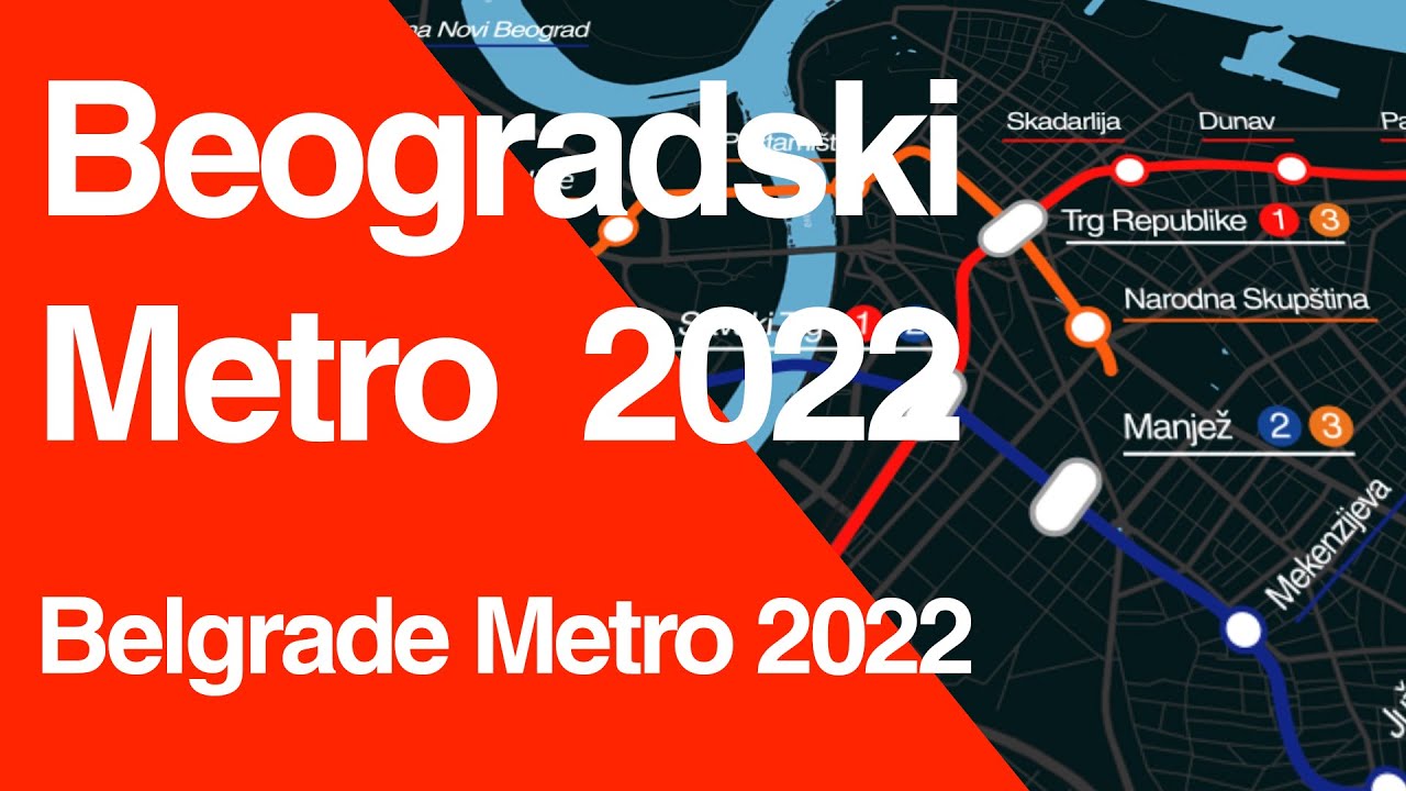 Beogradski Metro 2022 / Belgrade Metro 2022 Update
