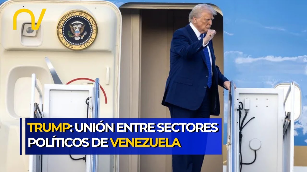 ¡ÚLTIMA HORA! El mensaje de Donald Trump para los sectores políticos de Venezuela