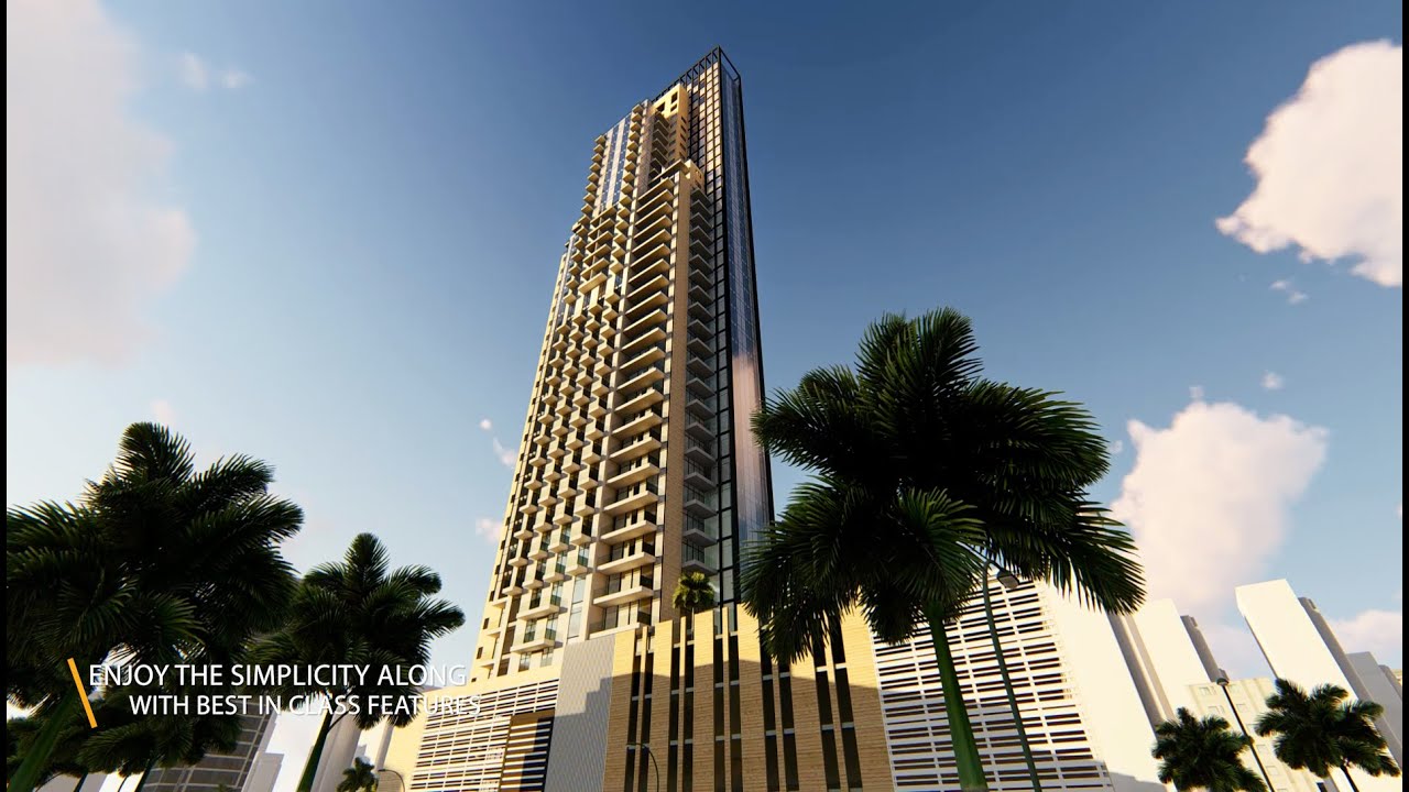 BEST ARCHITECTURE VIDEO WALKTHROUGH -  Highrise Apartment 3D Architectural Animation
