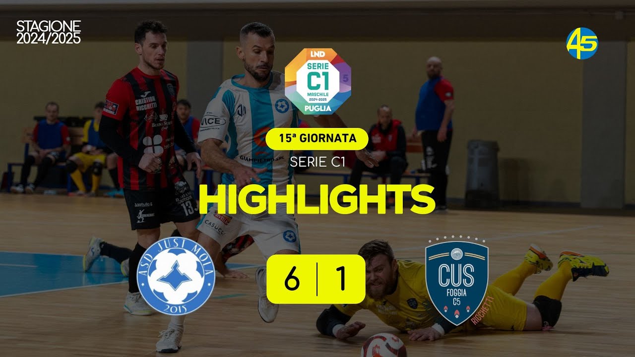Just Mola-Cus Foggia 6-1 | HIGHLIGHTS | Serie C1 2024-25